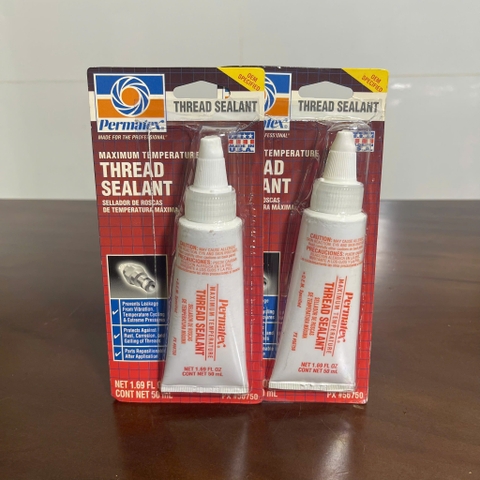 Keo Làm Kín Ren Chịu Nhiệt Độ Cao - 56750, 50ML, Permatex® Maximum Temperature Thread Sealant