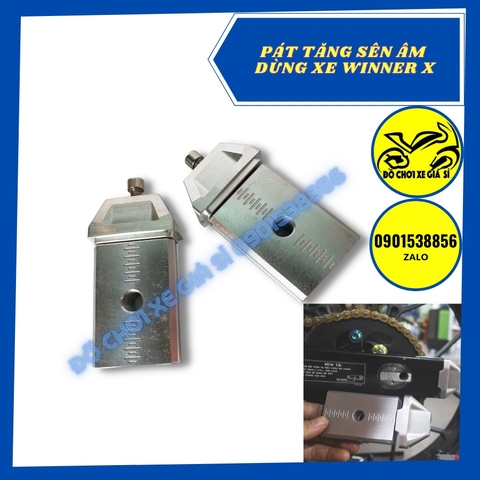 Pát tăng sên âm Winner X nhôm CNC nguyên khối