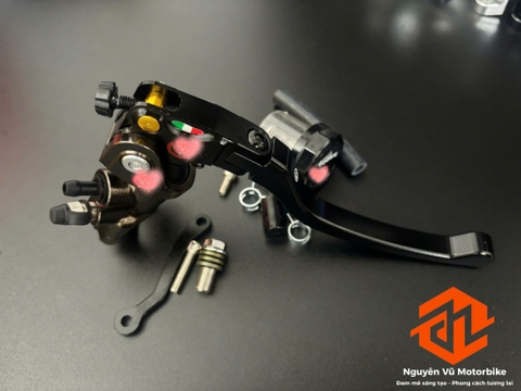 Tay thắng rembo Rossi 17mm màu bilet bên phải