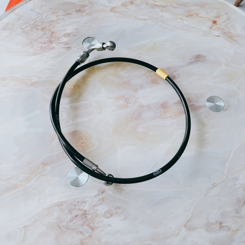 Dây dầu trước 90 độ inox 304 dài 95cm siêu sáng