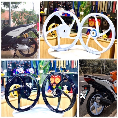 Cặp mâm rally thailand cho Vario/ Airblade/ Vision/Click