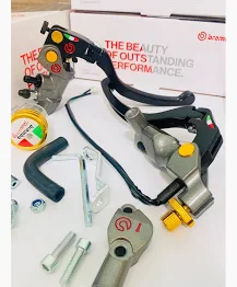 Cặp Tay Thắng Brembo Bình Dầu Vàng - Hiệu Suất Tối Ưu Cho Xe Racing