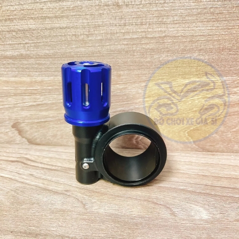 Full bộ Núm tăng chỉnh Phuộc HPA núm lớn xài phuộc Yss,Ohlins,RCB,Yss,Nitron... màu đen núm xanh bên trái