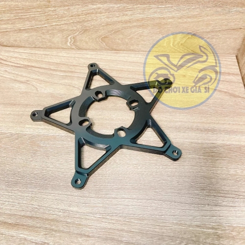 Lòng đĩa Raider/Satria xuống đùm 4 lỗ thông dụng màu đen