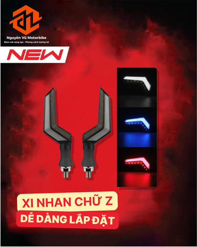 Xi nhan chữ z điện 12V