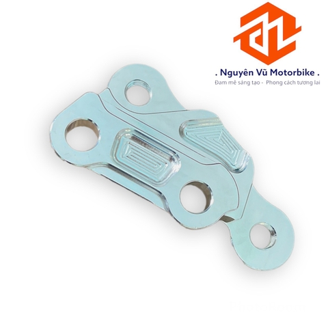 Pát trước Ex 150/155 đĩa 260/267mm xài heo 4 Piston đối xứng Adelin/Fando