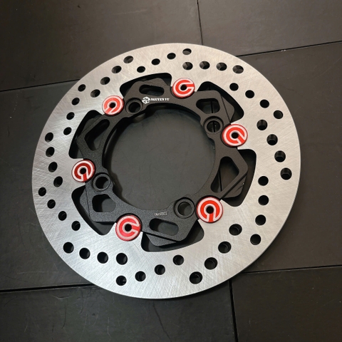 Đĩa Sau Ex 135 Vành xéo Nút brembo MÀU Đen mẫu NVM V2