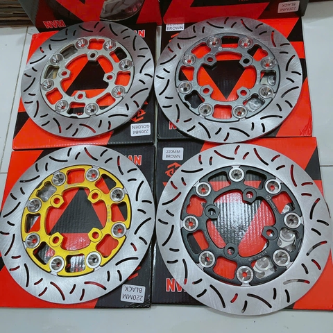 Đĩa thắng 220mm 4 lỗ thông dụng Thương hiệu NVM mẫu k7