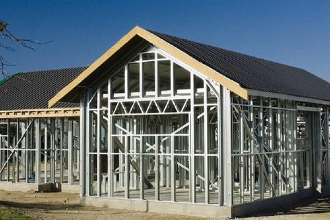 Nhà khung thép- Kết cấu và ứng dụng của nhà khung thép.