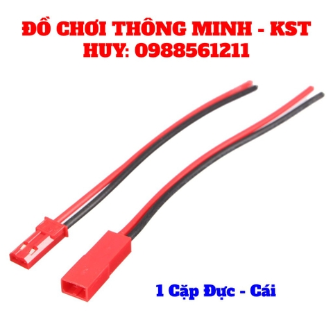 Giắc JST (1 cặp đực cái)
