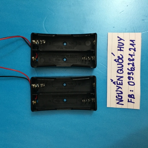 Đế 2 pin cell 18650