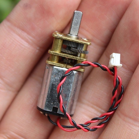 Động cơ giảm tốc N20 DC 3 - 12V. Bánh răng kim loại