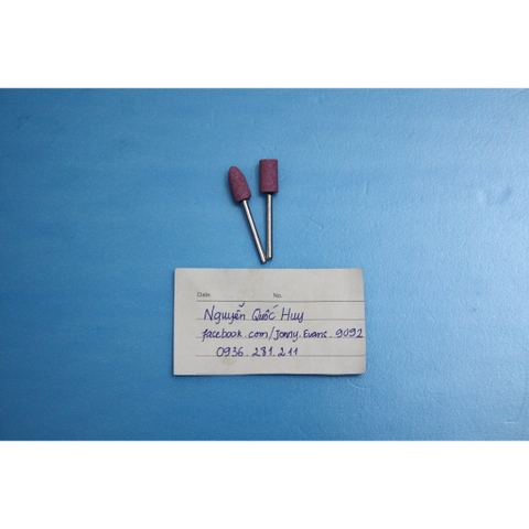 Đầu mài nhọn, trụ (Trục 3mm)