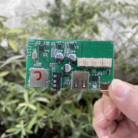 Mạch bluetooth tháo máy công suất 10w nhỏ gọn, chất âm hay