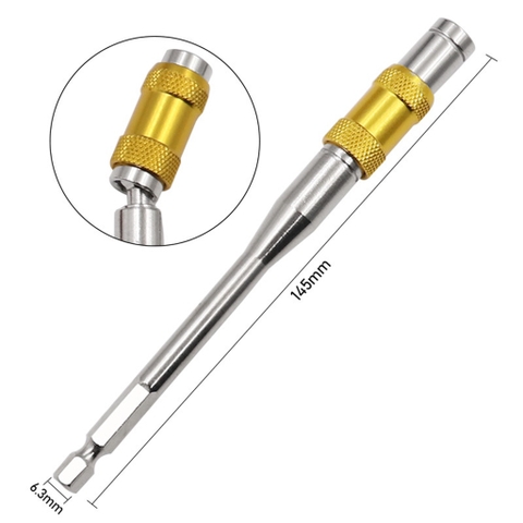 Đầu Lục Giác Dài 145mm Chuyển Hướng Bắn Vít Góc 20 Độ Có Nam Châm Giữ VITO