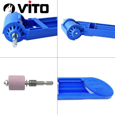 Dụng Cụ Mài Mũi Khoan Cầm Tay Kích Thước 2-12.5mm VITO Chuôi Lục Giác