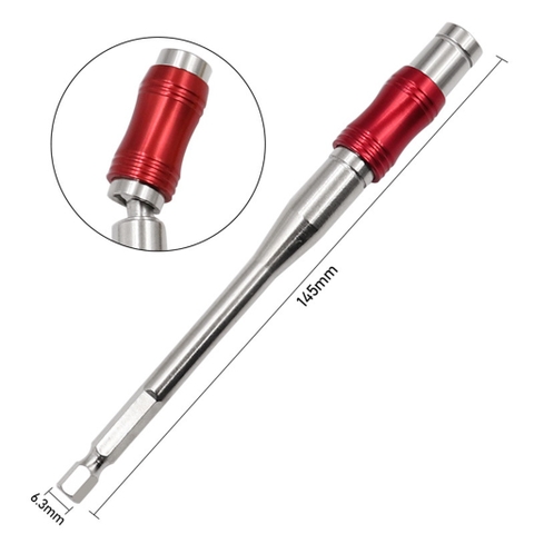 Đầu Lục Giác Dài 145mm Chuyển Hướng Bắn Vít Góc 20 Độ Có Nam Châm Giữ VITO