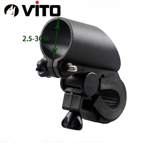 Giá Kẹp Đèn Pin Gắn Ghi Đông, Tay Lái Xe Đạp VITO