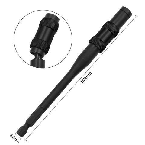 Đầu Lục Giác Dài 145mm Chuyển Hướng Bắn Vít Góc 20 Độ Có Nam Châm Giữ VITO