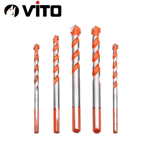 Mũi Khoan Đa Năng 2 Cạnh Chân Tam Giác VITO Khoan Tường, Kính, Đá, Gạch Men