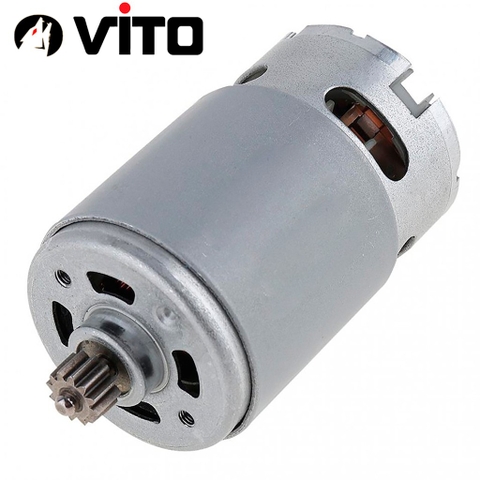 Động Cơ DC RS 550 21V 11/12 Răng VITO Motor Thay Thế Máy Khoan Pin
