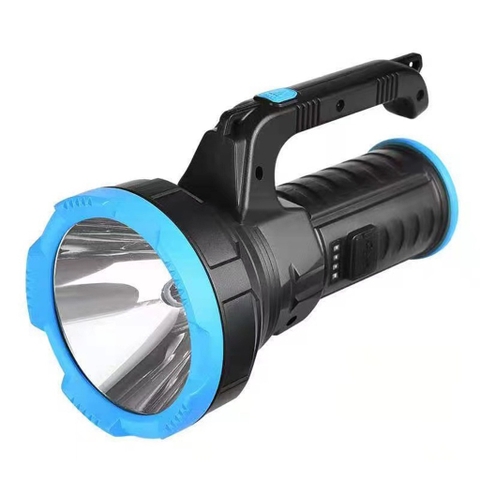 Đèn Pin Xách Tay Siêu Sáng LED P50 + LED COB Tích Hợp Cổng Sạc Điện Thoại