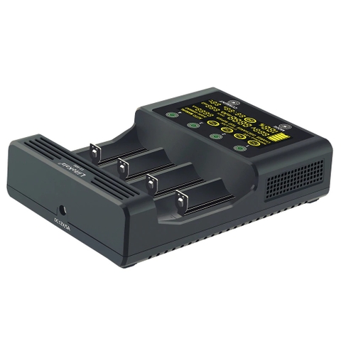 Bộ Sạc Pin LiitoKala Lii-600 Bản 2020 Sạc Nhanh 3000mA, Màn Hình LCD, Nút Cảm Ứng, Cảm Biến Nhiệt