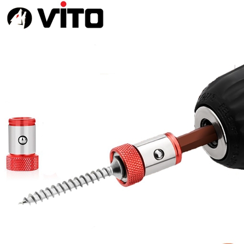 Vòng Nam Châm Trợ Lực Gắn Mũi Vít Tăng Từ Tính VITO Có Bi Giữ