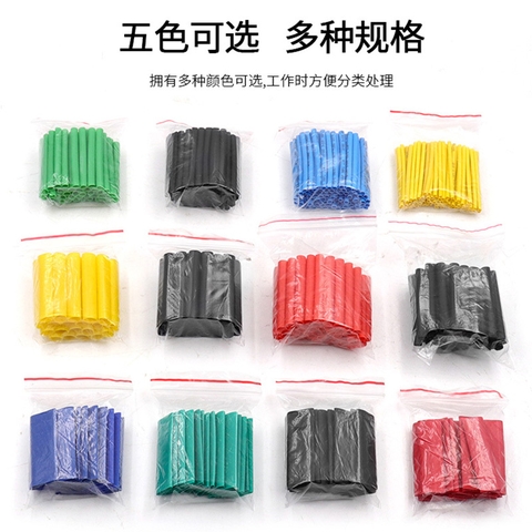 Bộ 328/530 Ống Gen Co Nhiệt VITO Cách Điện Nối Dây Các Kích Cỡ, Màu Sắc