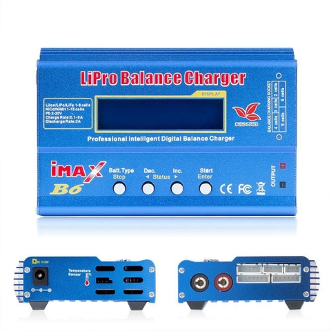 Bộ Sạc iMax B6 80W Sạc Cân Bằng Đo Dung Lượng Pin, Ắc quy