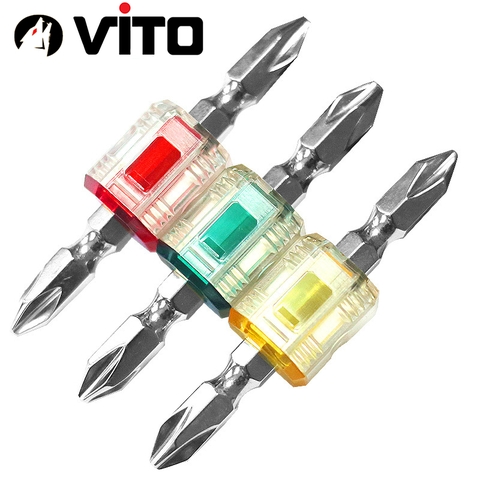 Đầu Nam Châm V2 Trợ Lực Trong Suốt VITO Tăng Từ Tính Cho Mũi Vít Lục Giác 6.35mm Từ Tính Cao
