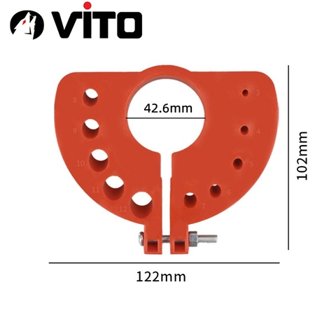 Dụng Cụ Cữ Mài Mũi Khoan Gắn Cho Máy Mài Góc Cầm Tay DONTEK Chất Liệu Nhựa ABS Đúc Chắc Chắn