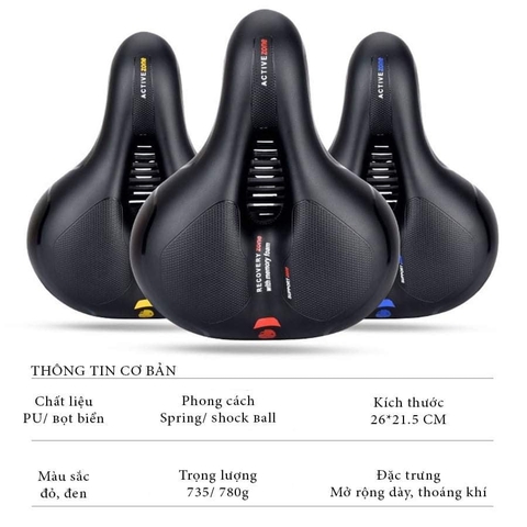 Yên béo xe đạp thể thao siêu êm ái