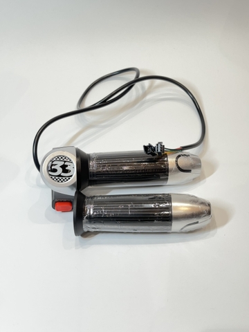 Tay Ga Xe Điện 133S Ốp Nhôm Cao Cấp