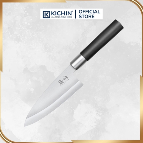 Dao lọc thịt cá Nhật Bản cao cấp KAI Wasabi Black Deba - 6715D (150mm)