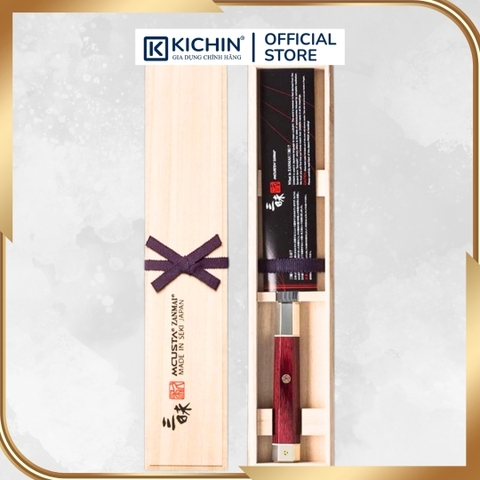 Dao Bếp Zanmai Mcusta Ultimate Rough Seas Nakiri 165mm