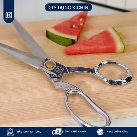 Kéo cắt đa năng thép không gỉ 420j2 cao cấp thương hiệu Kichin