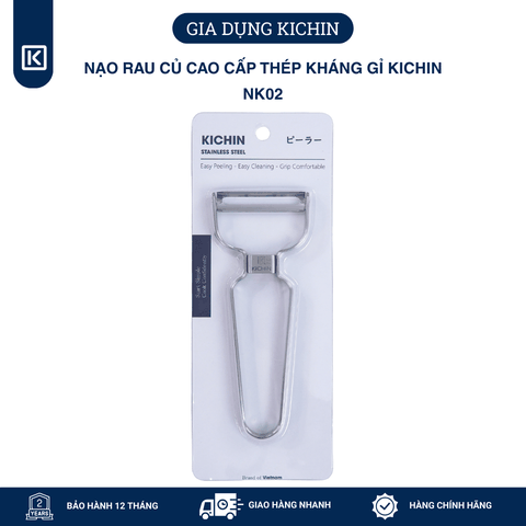 Nạo rau củ quả cao cấp thép không gỉ thương hiệu KICHIN - NK02