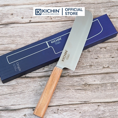 Dao bếp cao cấp thương hiệu KICHIN Origin Nakiri- Dao thái rau củ KCD-103