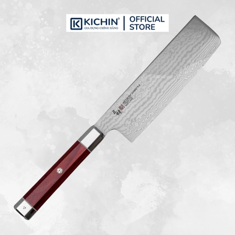 Dao Bếp Zanmai Mcusta Ultimate Rough Seas Nakiri 165mm