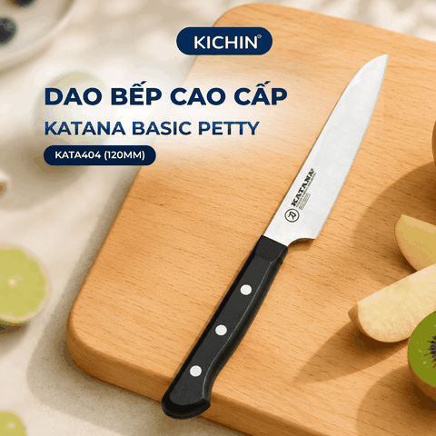 Dao bếp cao cấp KATANA Basic Chef - Dao thái thịt cá KATA402 (180mm)
