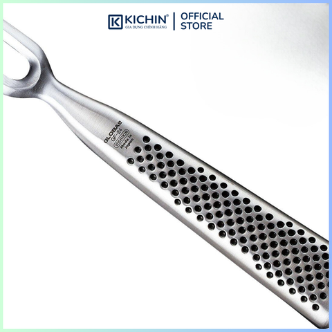 Dụng cụ bếp Nhật cao cấp Global GF24 Carving Fork - Xiên thịt thẳng (160mm)
