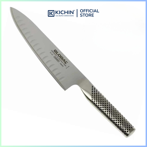 Dao bếp Nhật cao cấp Global G61 Chef - Dao thái thịt cá chống dính (200mm)