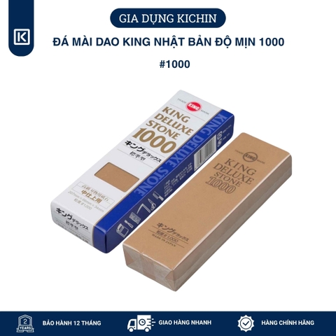 Đá mài dao KING Nhật Bản độ mịn #1000