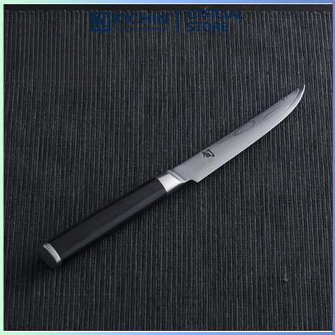 Dao bếp Nhật cao cấp Shun Classic Steak - Dao căt bít tết thép Damascuss 69 lớp DM0711 (120mm)