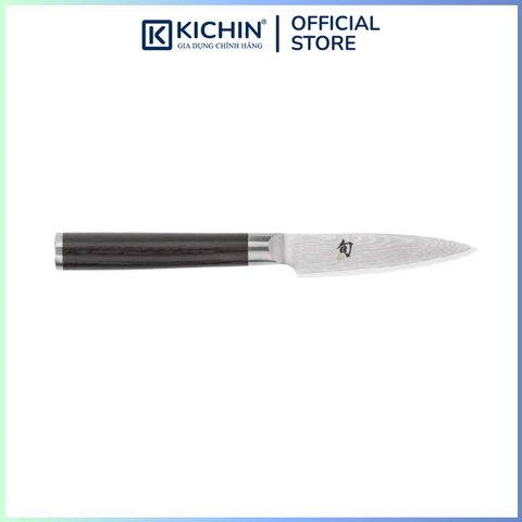 Dao bếp Nhật cao cấp Shun Classic Paring thép Damascus 69 lớp - Dao gọt tỉa hoa quả DM0700 (89mm)