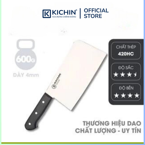Dao bếp chặt chuyên dụng KATANA Essential Chopping - KATA205 (180mm)
