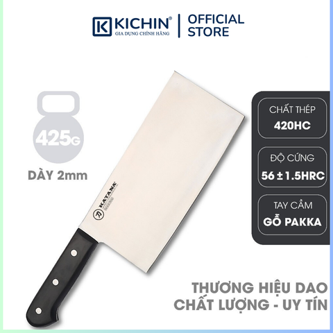Dao phay băm thái thịt cá KATANA Essential Cleaver - KATA207 (200mm)
