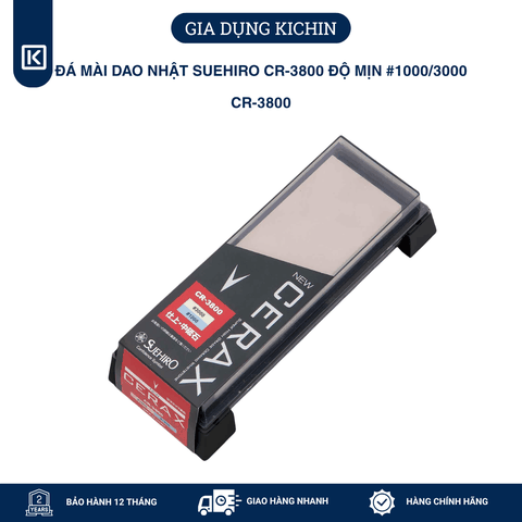 Đá Mài Dao SUEHIRO NHẬT BẢN CR-3800 Mịn #1000/3000