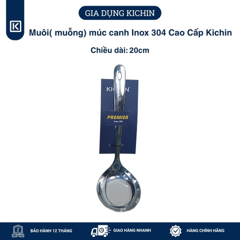 Combo muôi( muỗng) múc canh, ăn lẩu chất liệu Inox 304 Cao Cấp